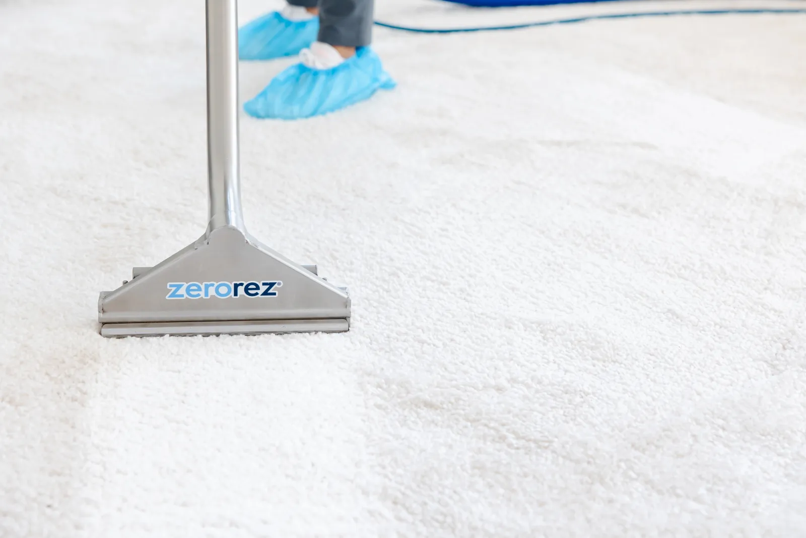 carpet with cleaning wand